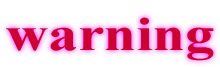 warning